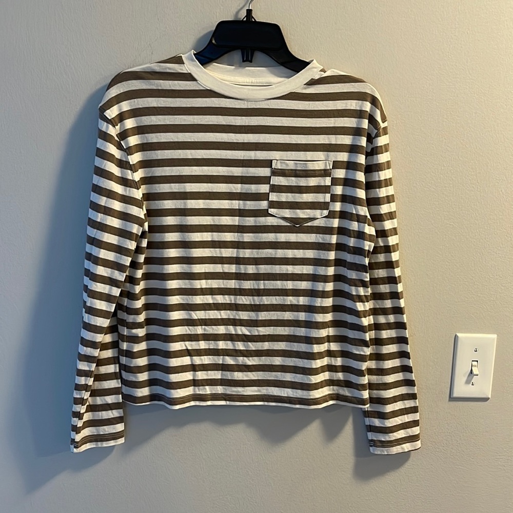 A New Day striped long sleeve